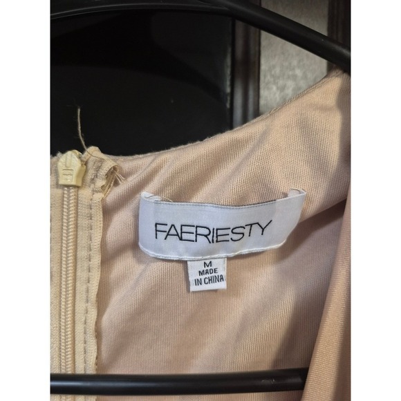 Timeless Classic Grace Maxi Evening Gown Beige Nude Sweetheart Neckline Medium - Picture 3 of 6